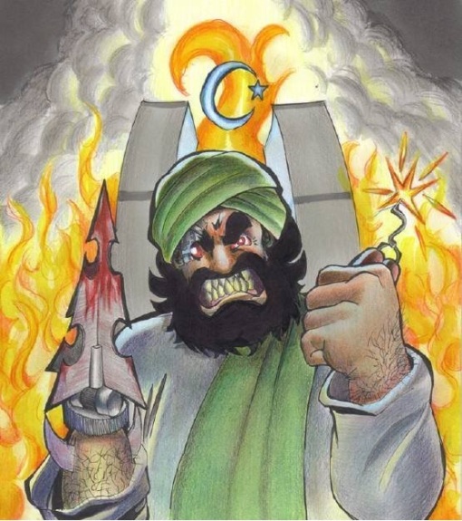 Mohammed-Karikatur von magnetkopp